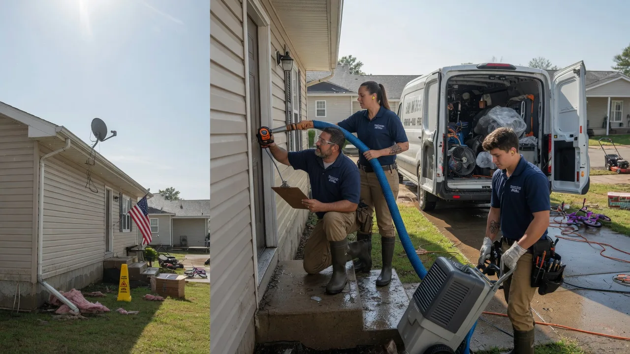 Ceiling Water Damage Restoration in Farragut, IA near me